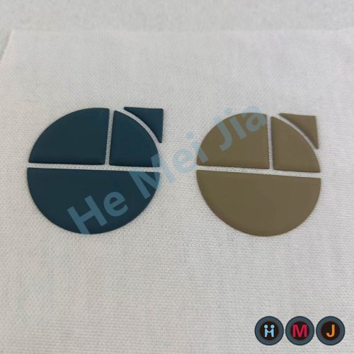 High Raised Plane Mould Silicone Iron on Patches