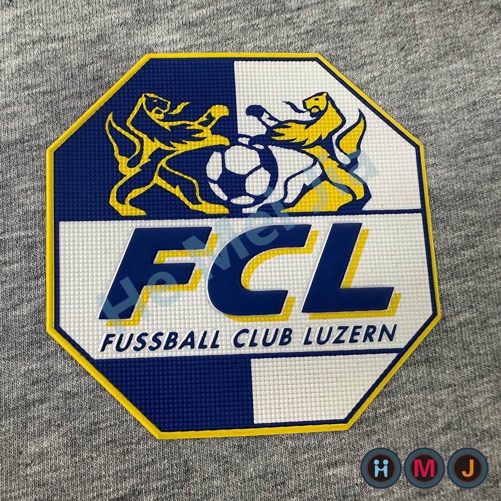 Team Logo TPU High Frequency Iron on Badges