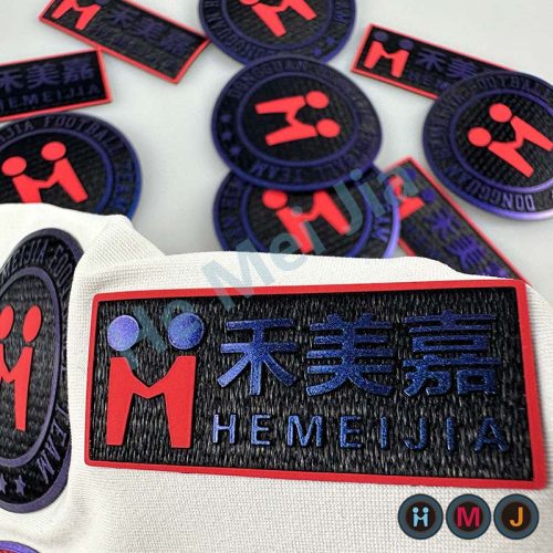 Silicone Printing on Tatami Fabric Iron on Patches
