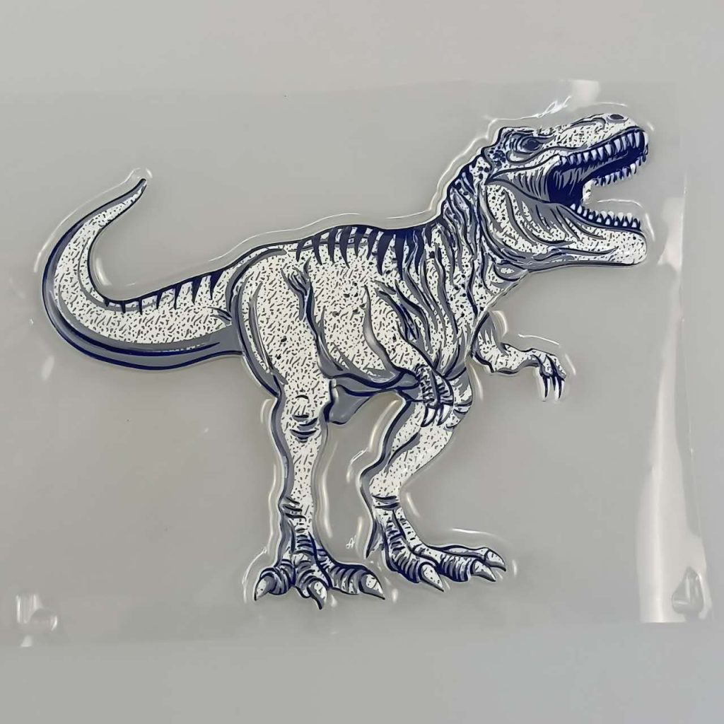 Metal Color Soft Embossed TPU HF Badges Metal Color Soft Embossed TPU HF Badges