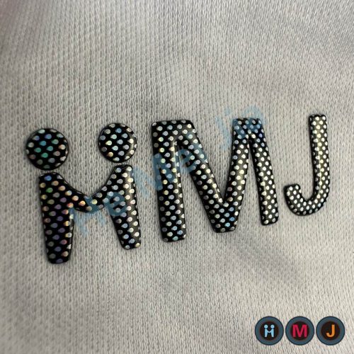 Shiny Scratch resistant TPU High Frequency Iron on Patches