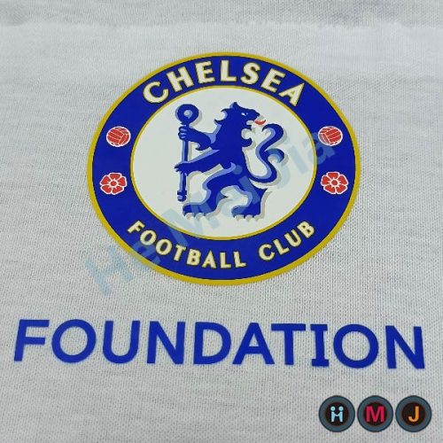 Silicone Screen Printed Heat Press Label Patch for Sports Team Club