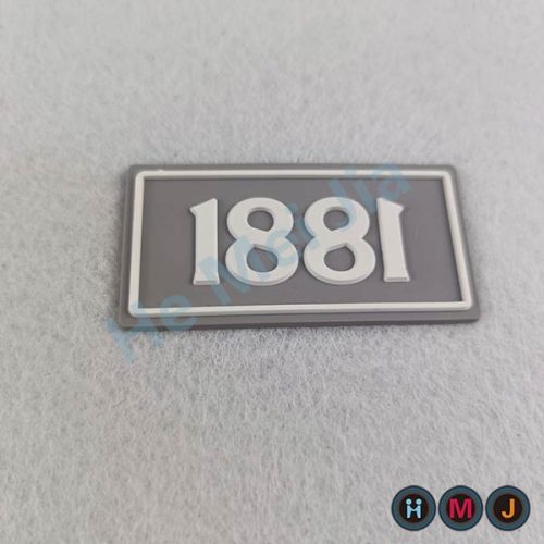 3D Mould Silicone Sports lron on Patches