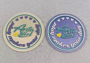 custom iron-on patches for clothes by designer