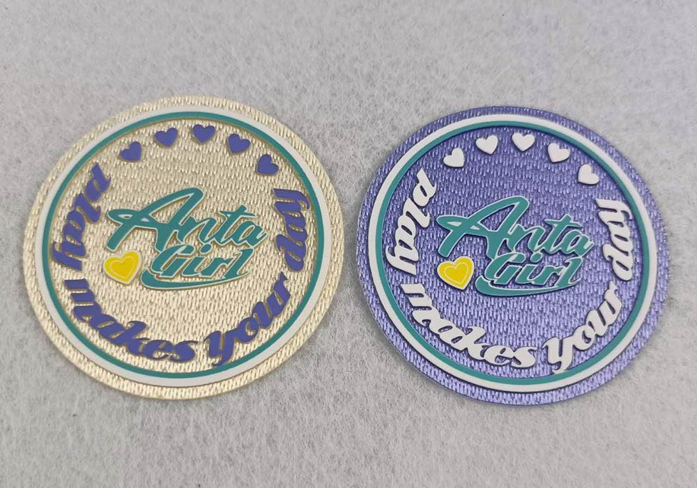 custom iron-on patches for clothes by designer
