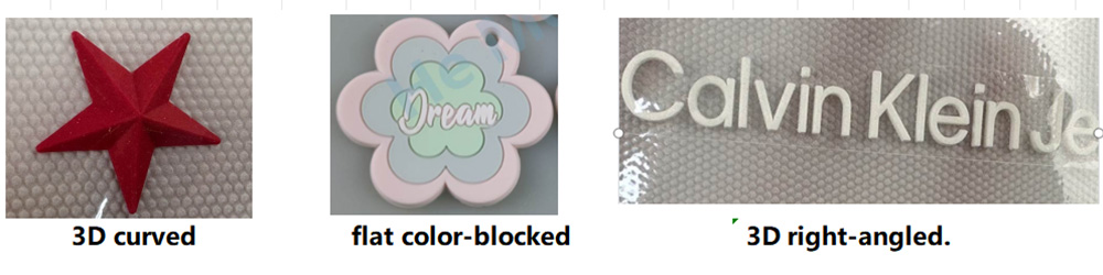 3D Effect and Flat Effect Tranfer Labels 3D Effect and Flat Effect Tranfer Labels