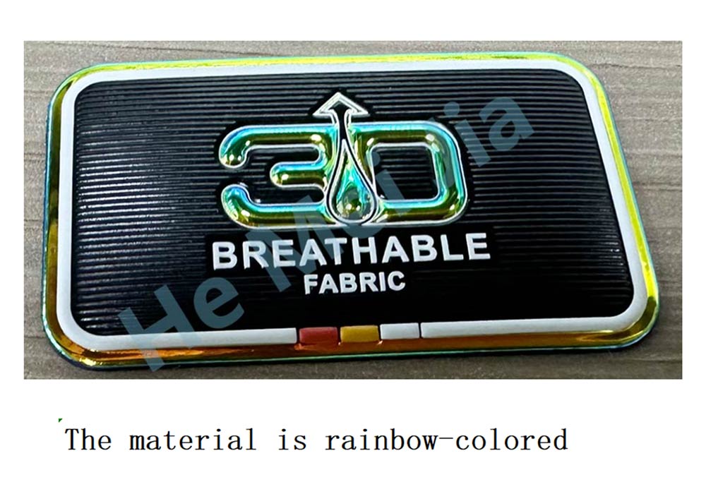 TPU HF 3D Embossed Heat Transfer Labels
