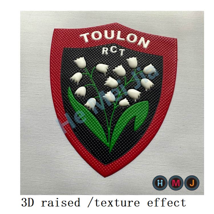TPU HF 3D Embossed Heat Transfer Labels TPU HF 3D Embossed Heat Transfer Labels