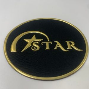 TPU high frequency ironed label for garments