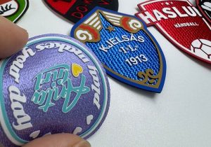 Silicone Patches Screen Printing on Tatami Fabric